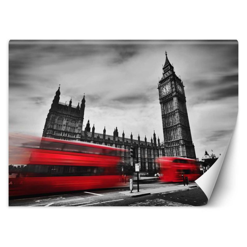 Fototapeta Feeby Londyn autobus czerwony 350x245 1 szt