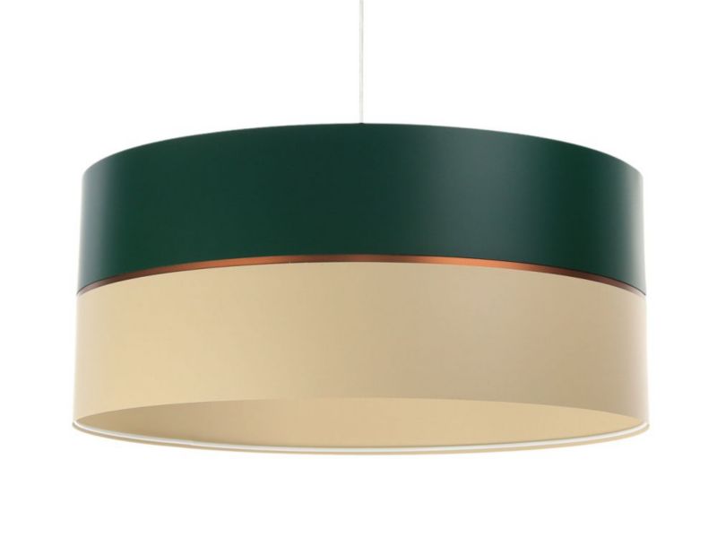 Lampa Bps Koncept wisząca SIMPLY GLAMOUR 30 zielona/kremowa 1 szt