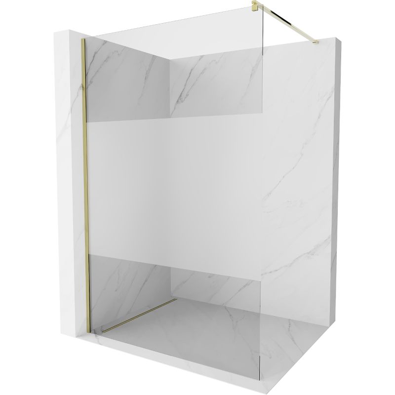 Ścianka prysznicowa Mexen Kioto złota 70x200 cm 800-070-101-50-35 1 szt.