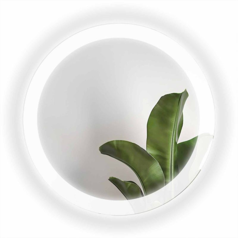 Lustro okrągłe Vetro Verde Venezia 60 cm z oświetleniem LED 1 szt.