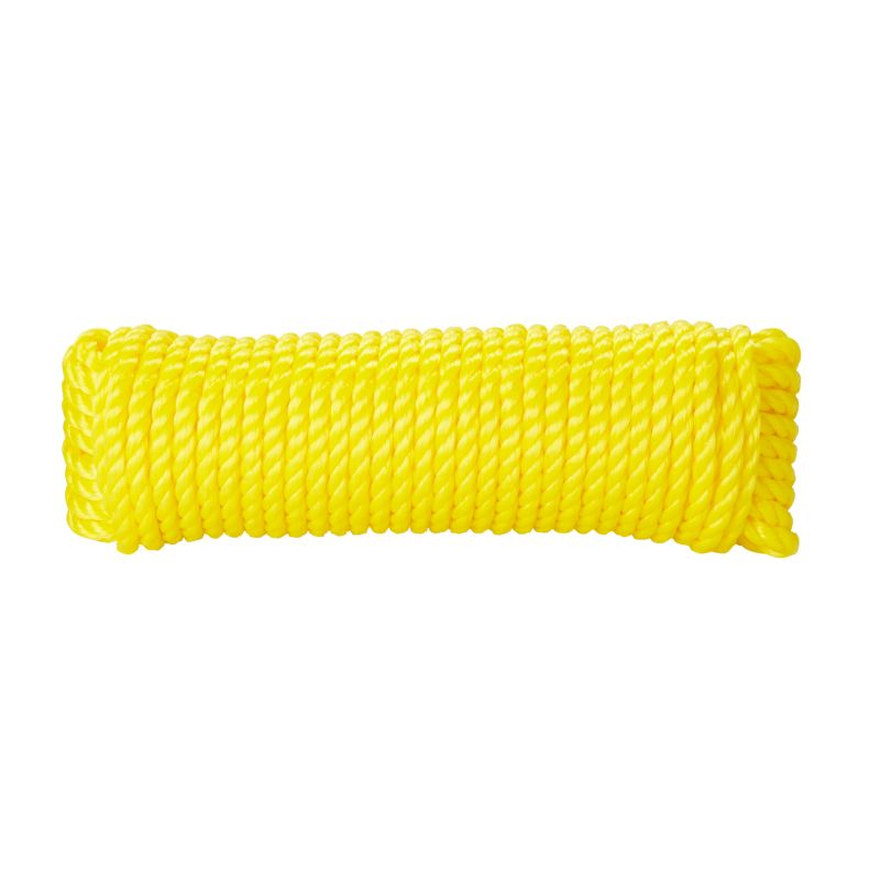 Lina skręcana polipropylenowa Diall 8 mm x 15 m żółta
