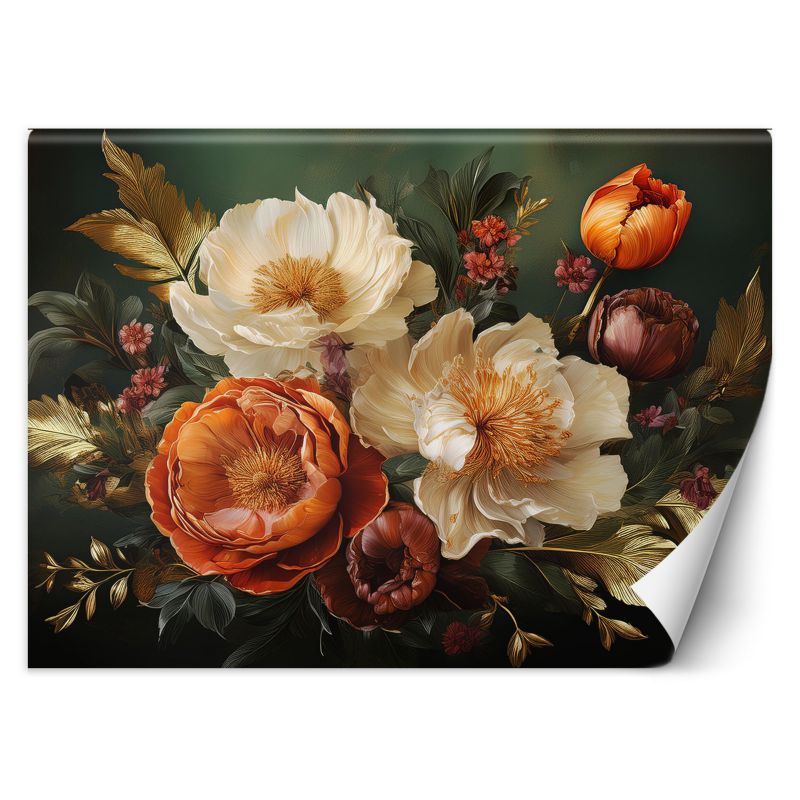 Fototapeta Feeby Kwiaty Liście Natura 100x70 1 szt