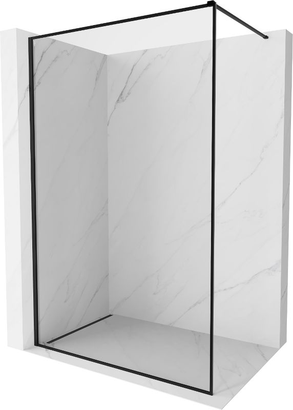 Ścianka prysznicowa walk-in Mexen Kioto-XF czarna 110x202 cm 800-110-104-70-00-X1 szt.
