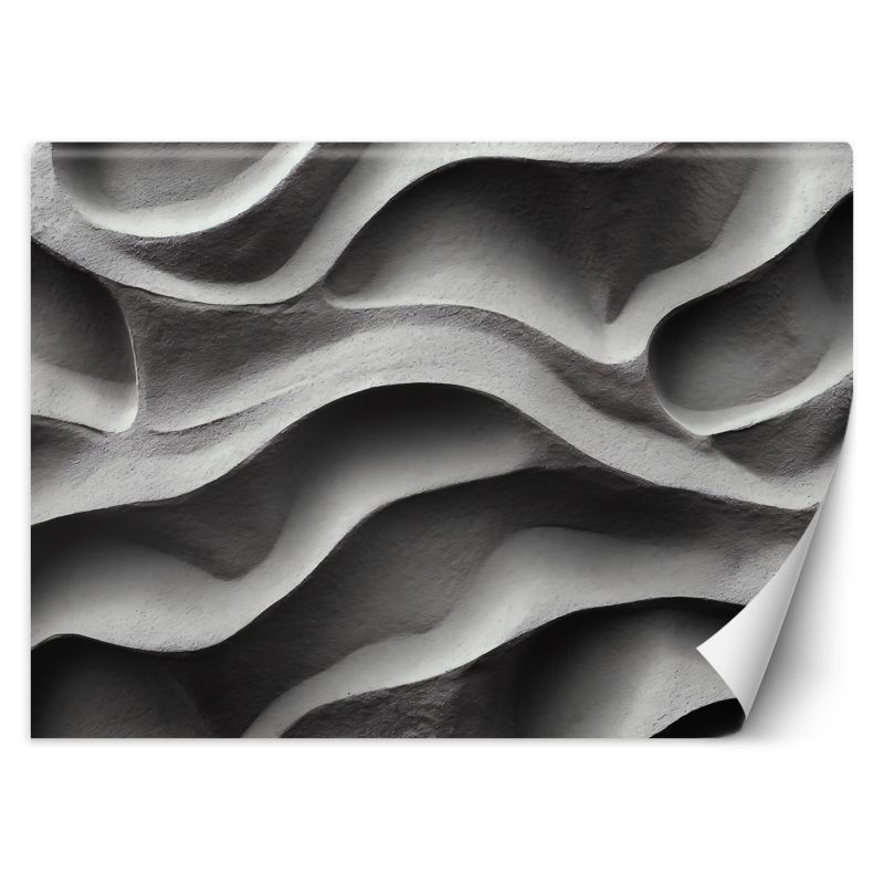 Fototapeta Feeby Betonowe fale 3D 450x315 1 szt