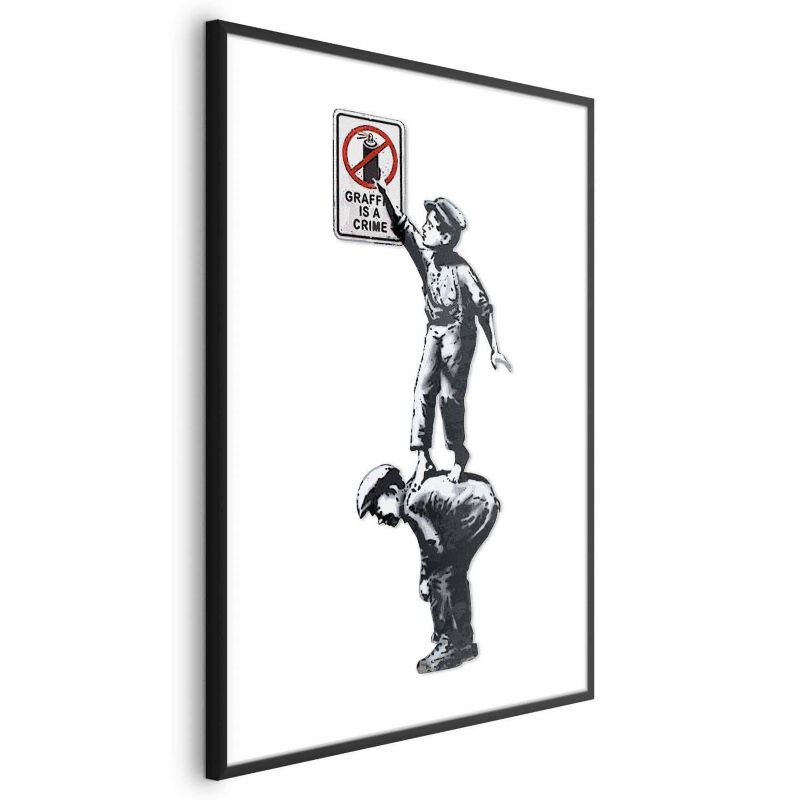 Plakat Artgeist Graffiti 40x60 cm z ramą czarną 1 szt
