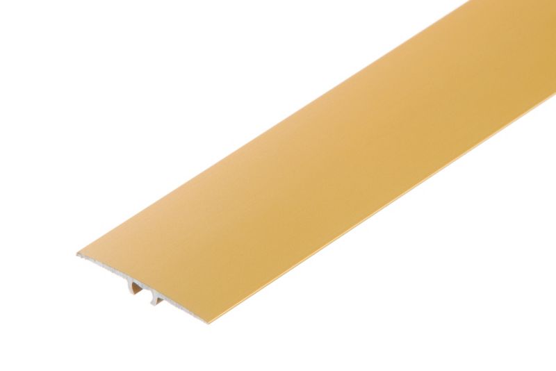 Profil progowy płaski Cezar Złoty 35mm 2,79m aluminiowy 1 szt.