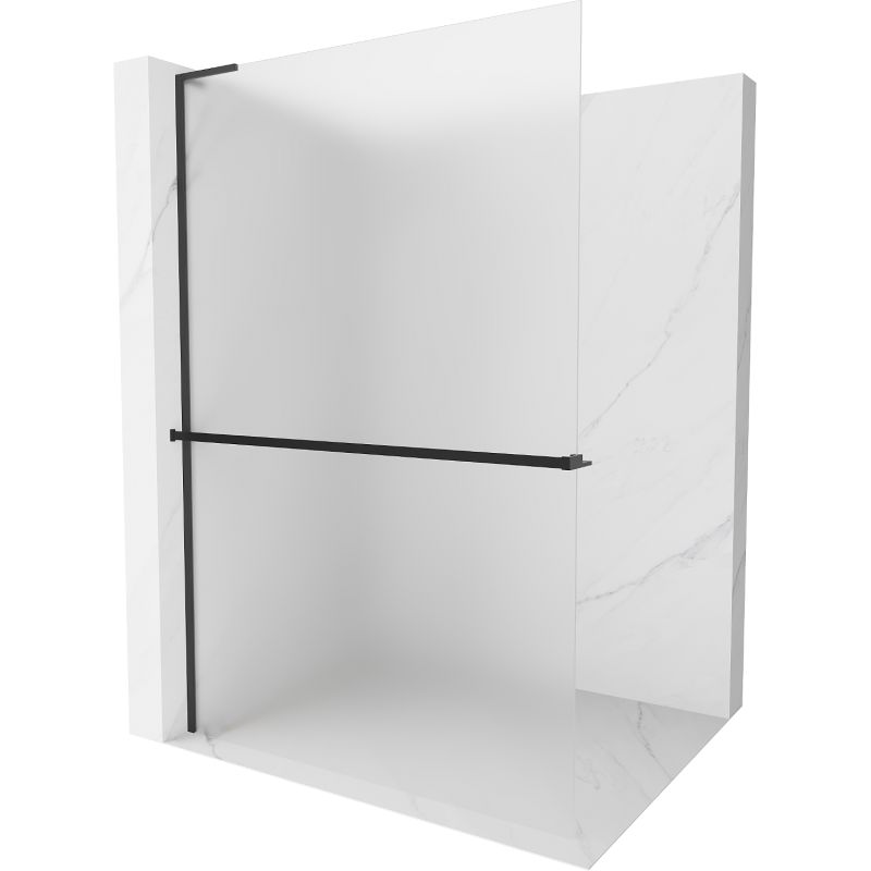 Ścianka prysznicowa Mexen Kioto+ L czarna 90x200 cm 800-090-123-70-30 1 szt.