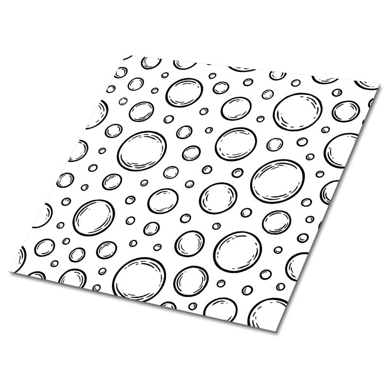 Kafelki samoprzylepne Tulup 30x30 cm Pęcherzyki powietrza 9 szt.