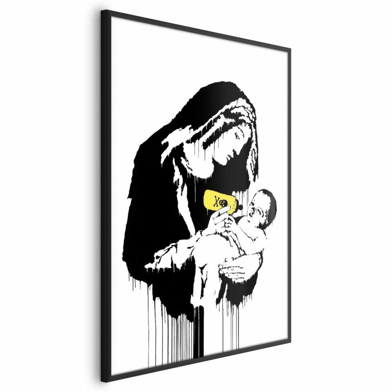Plakat Artgeist Karmiąca matka 29,7x42 cm z ramą czarną 1 szt