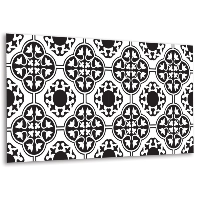 Panel samoprzylepny Tulup Ozdoba kwiatowa 100x50 cm 1 szt.