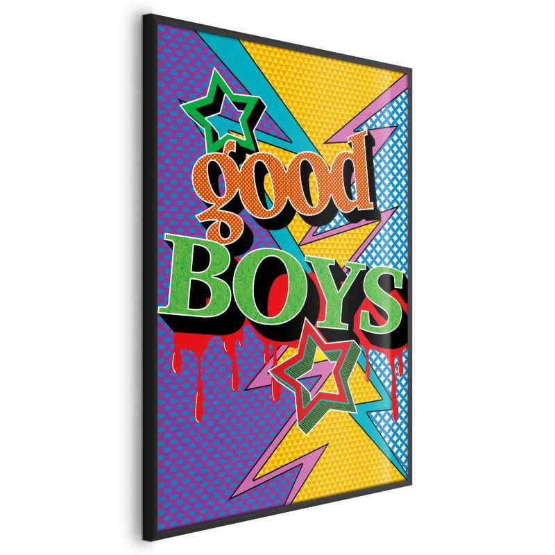 Plakat Artgeist Good Boys 60x90 cm z ramą czarną 1 szt
