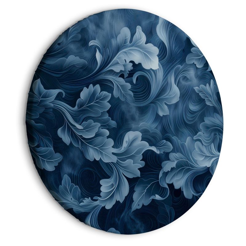 Obraz owalny Artgeist Ornamenty abstrakcyjne 40 x 40 cm płótno włoskie 1 szt