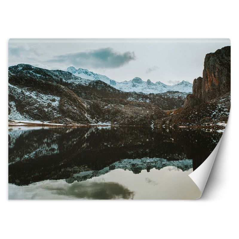 Fototapeta Feeby Jezioro w górach natura 350x245 1 szt