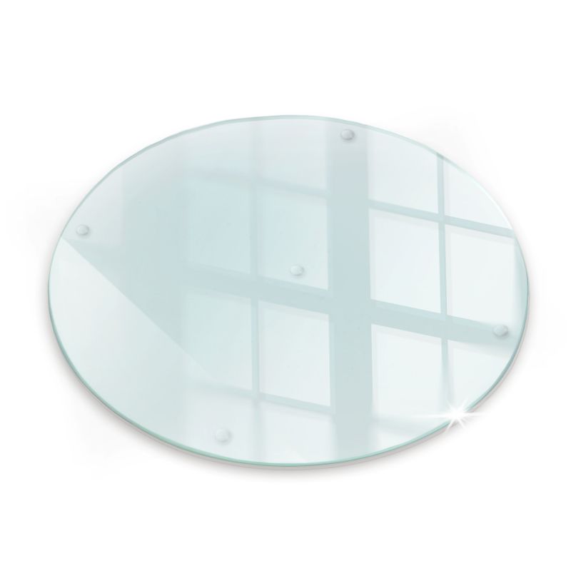 Deska szklana transparentna Tulup fi30 cm 1 szt.
