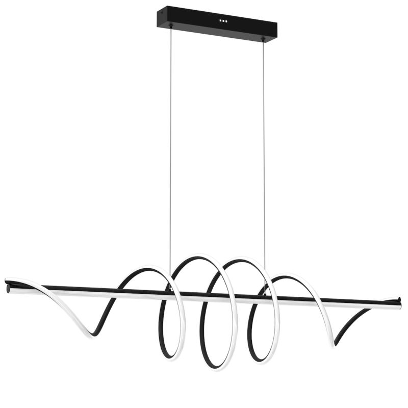 Lampa wisząca Milagro Twist Black Led 90w 1 szt.