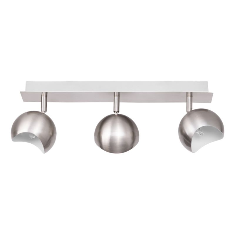 Lampa Sufitowa SPOT Light 3xG9 28W Kompozycja Satyny i Bieli w Minimalistycznym Stylu, Polski Producent 1 szt.