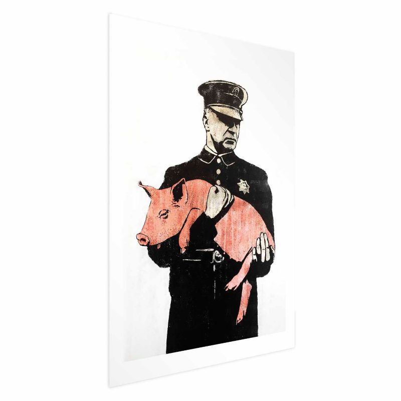 Plakat Artgeist Policyjna świnia 29,7x42 cm bez ramy 1 szt