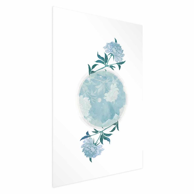 Plakat Artgeist Kwiecista planeta 21x30 cm bez ramy 1 szt