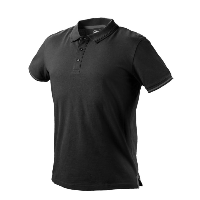 Koszulka polo Denim 100% bawełna XXXL czarna 1 szt.