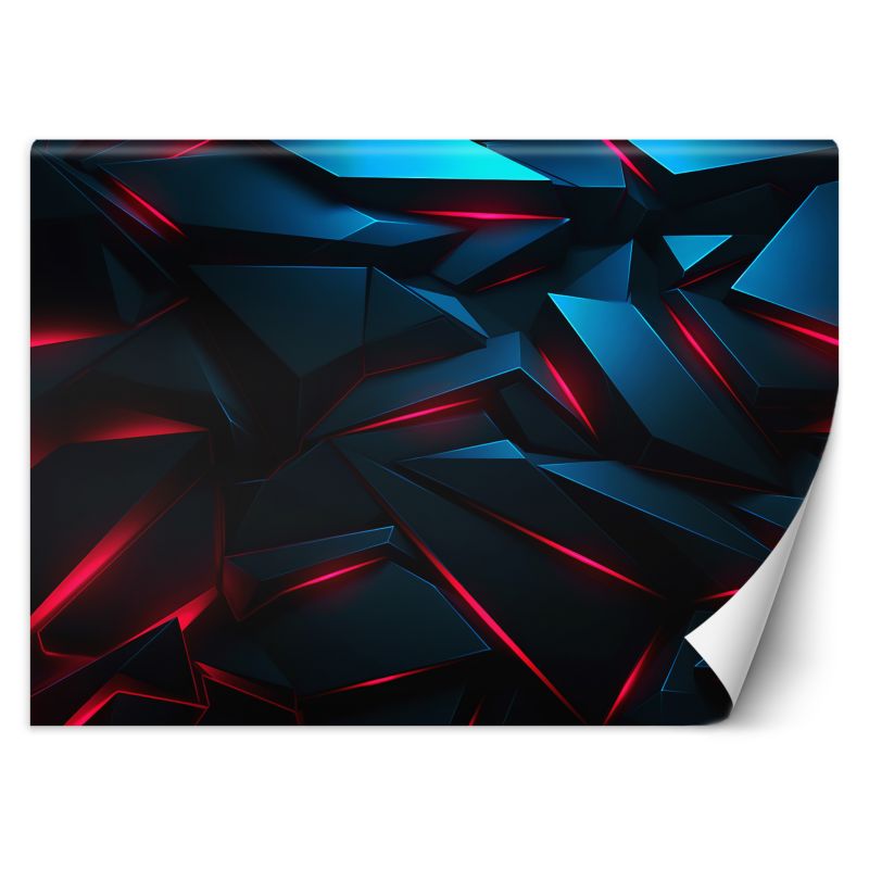 Fototapeta Feeby Abstrakcyjne tekstury kształtów 3D 150x105 1 szt