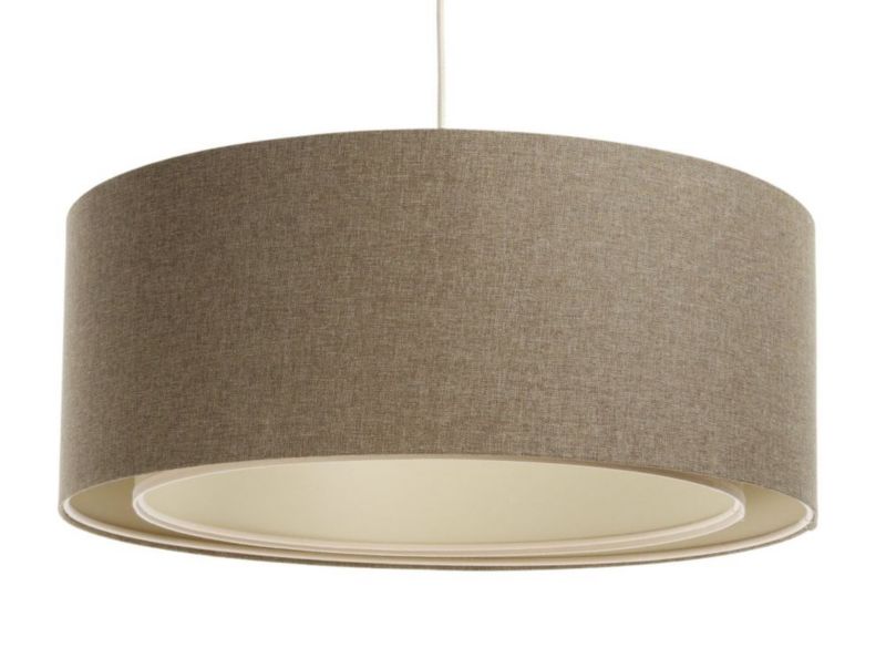 Lampa Bps Koncept wisząca ERUTAN DOUBLE 40 brązowa 1 szt