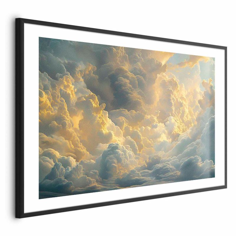 Plakat Artgeist Ostatnie tchnienie dnia 42x29,7 cm z ramą czarną 1 szt