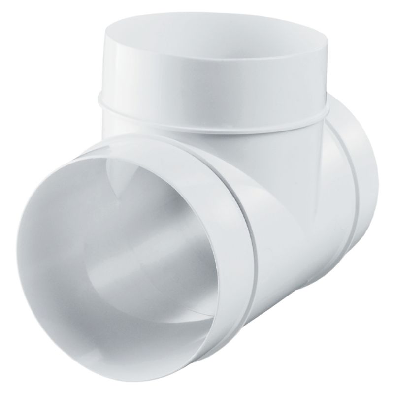 Trójnik okrągły Vents fi 100 mm