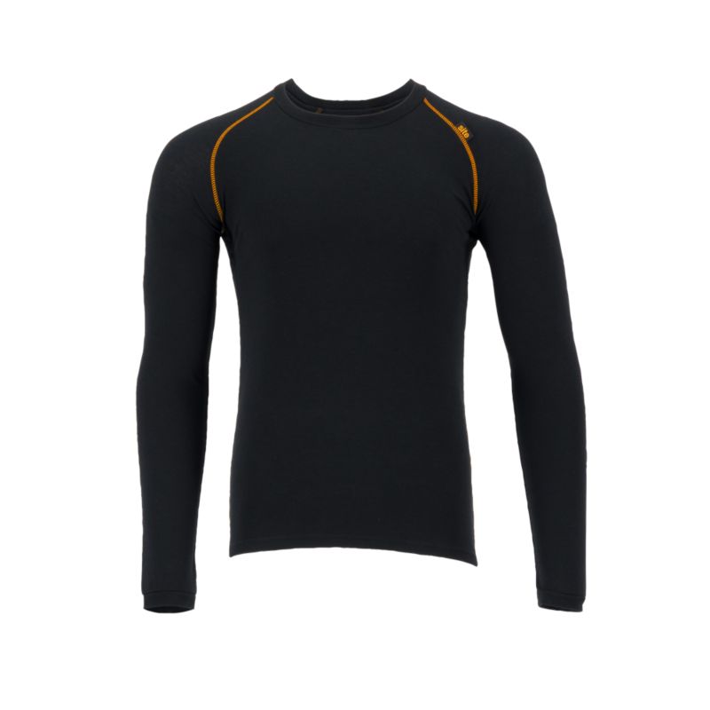 Koszulka termiczna longsleeve Site czarna XXL