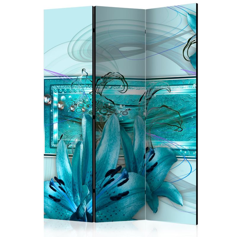 Parawan dwustronny Artgeist Kwiaty 135x172 cm Kwiaty 1 szt