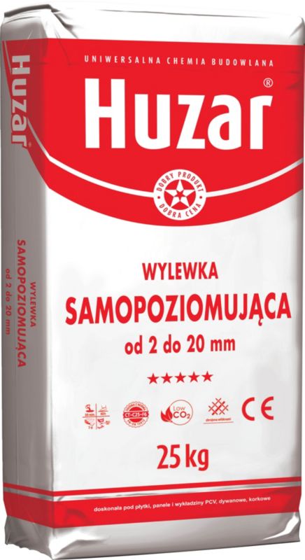 Wylewka samopoziomująca Huzar 25 kg