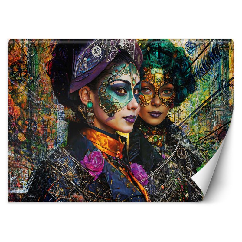 Fototapeta Feeby Kobieta Karnawał Abstrakcja 100x70 1 szt