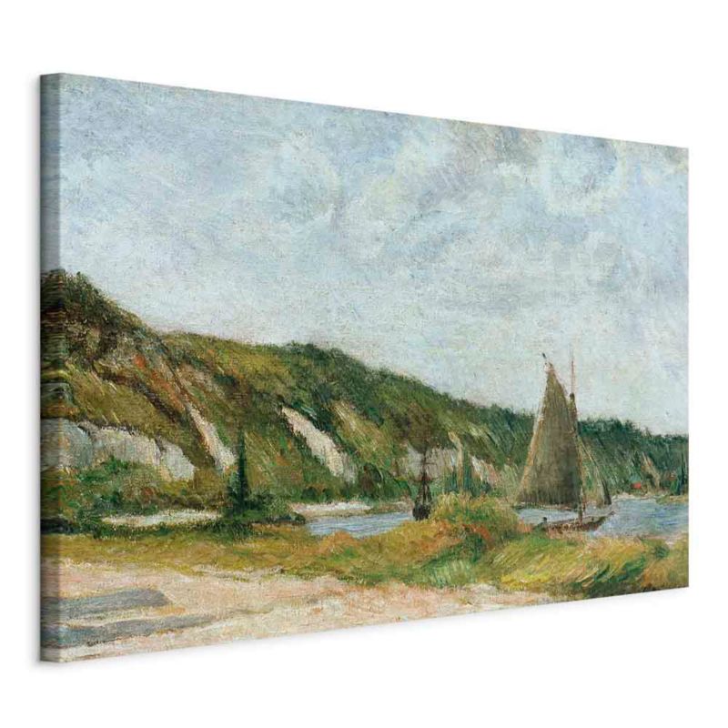 Obraz Artgeist Les voiliers Gauguin 30 x 20 cm płótno włoskie 1 szt
