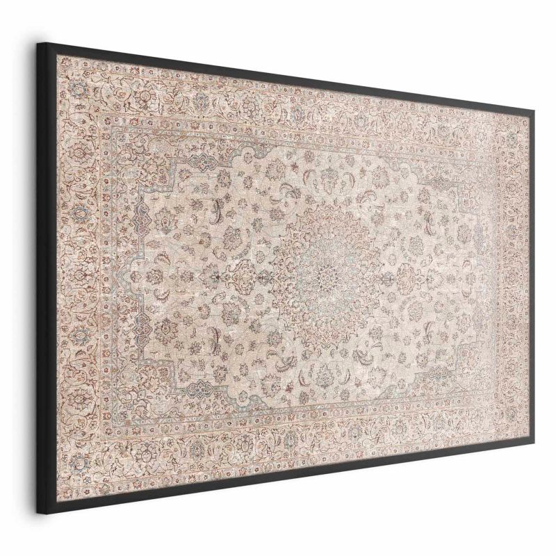 Plakat Artgeist Piaskowy dywan 90x60 cm z ramą czarną 1 szt