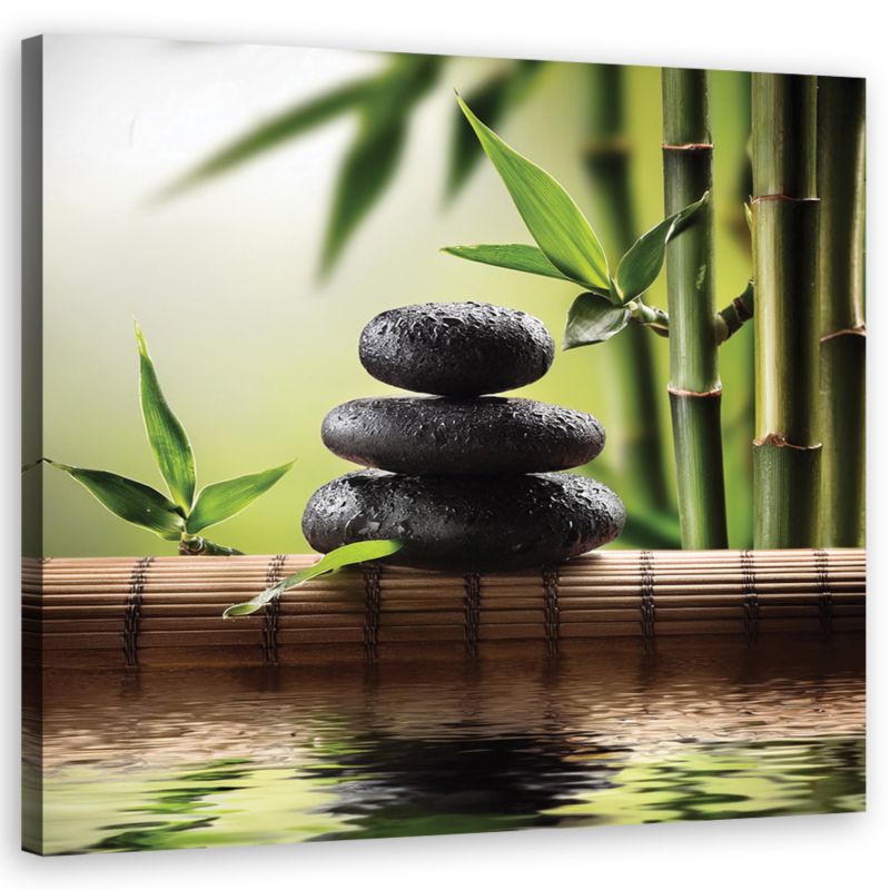 Obraz do salonu sypialni Feeby Kamienie Zen 50x50 cm 1szt