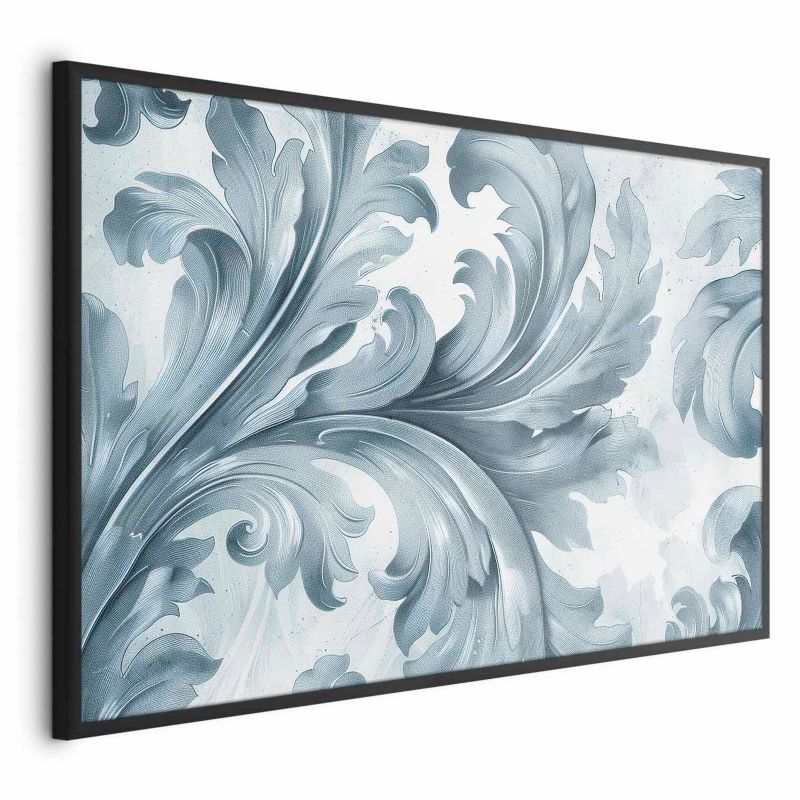 Plakat Artgeist Kamienny ornament 30x21 cm z ramą czarną 1 szt