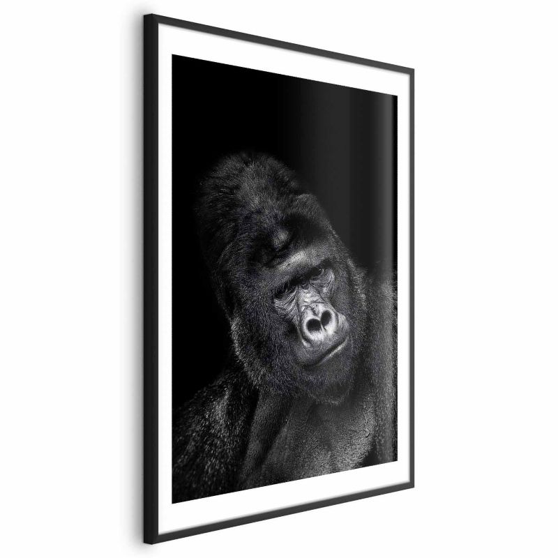 Plakat Artgeist Goryl 29,7x42 cm z ramą czarną 1 szt
