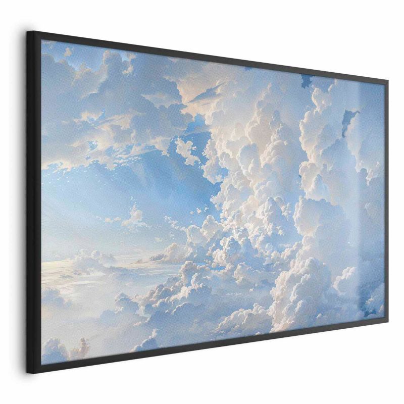 Plakat Artgeist Obrazy na niebie 30x21 cm z ramą czarną 1 szt