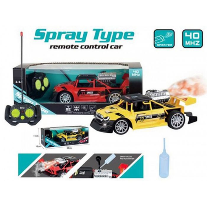 Auto R/C 1:18, para, światło, rozm opak: 24x23x11cm