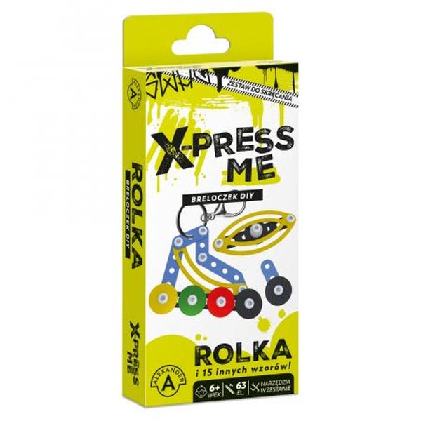 BRELOK X-PRESS ME ROLKA