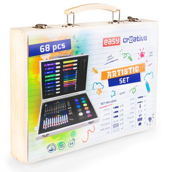 Easy Stationery Zestaw artystyczny 68 elementów