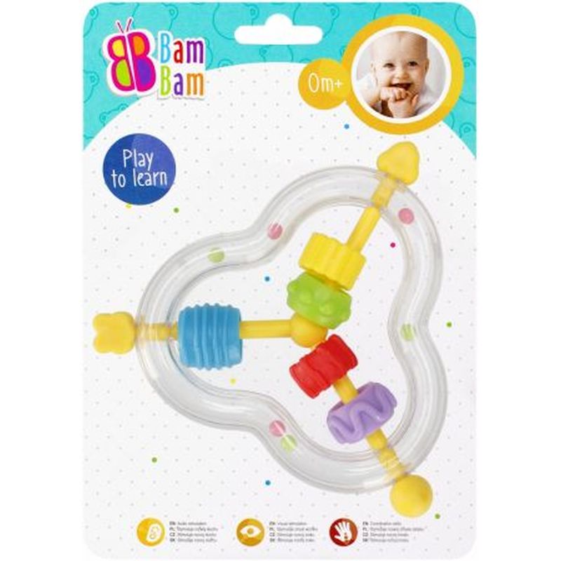 BAM BAM GRZECHOTKA TROJKAT 15X20X2 B C 24 96