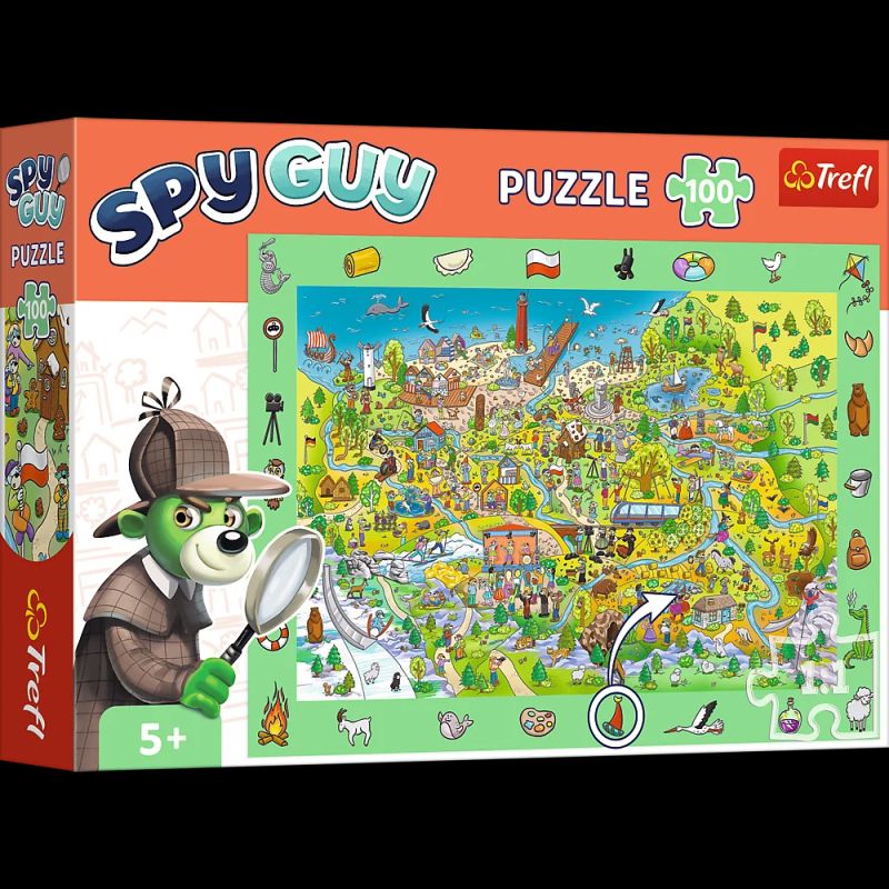 PUZLE 100 OBSERWACYJNE SPY GUY POLS