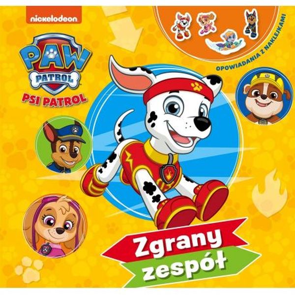 Psi Patrol Opowiadania z Naklejkami