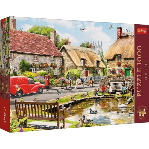 PUZZLE 1000 PREMIUM PLUS LATO W MIASTECZKU