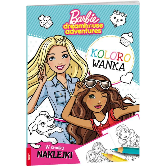 Barbie Dreamhouse Adventures. Kolorowanka