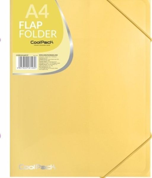 CoolPack Pastel Teczka Ofertowa A4 żółty