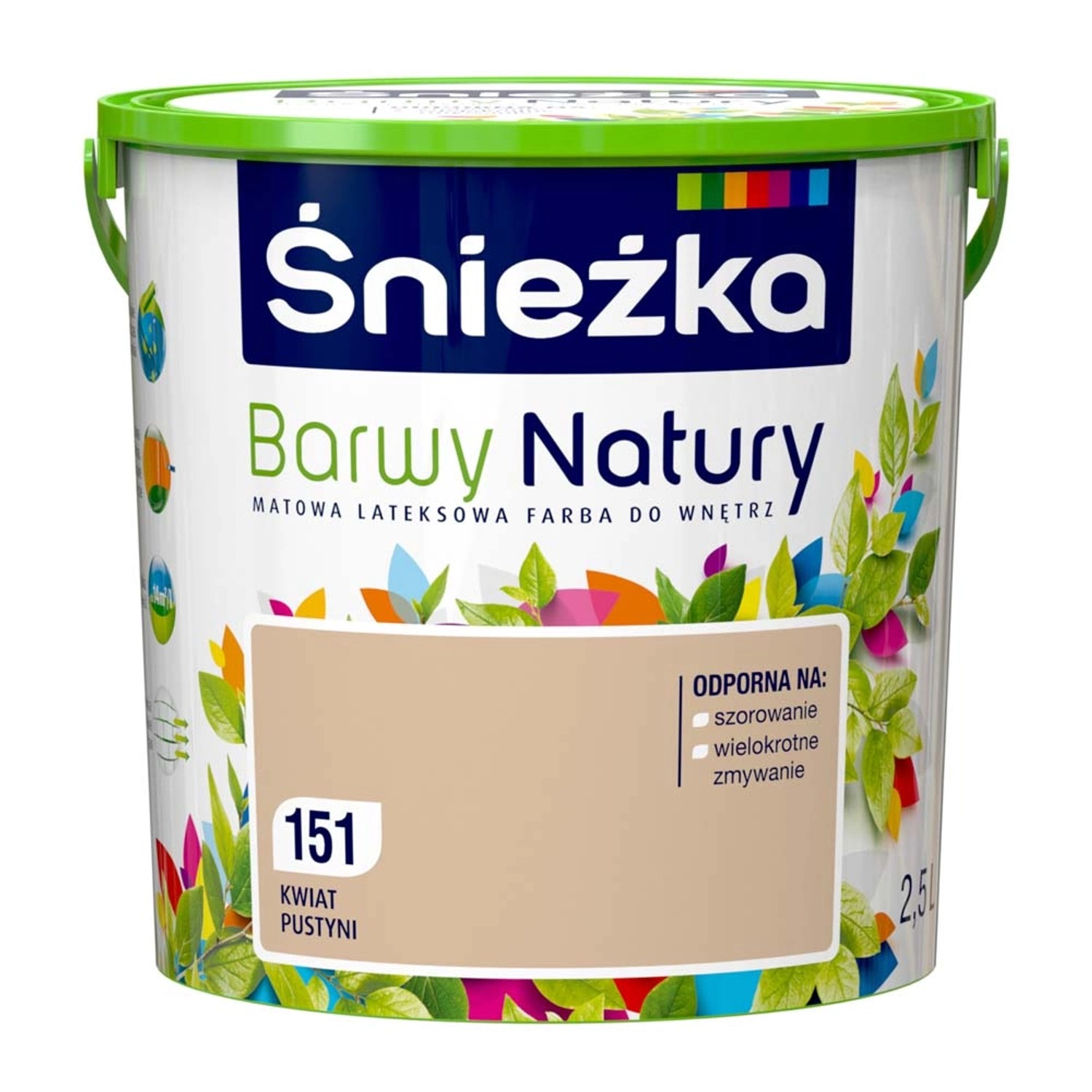 Farba Śnieżka Barwy Natury kwiat pustyni 2,5 l