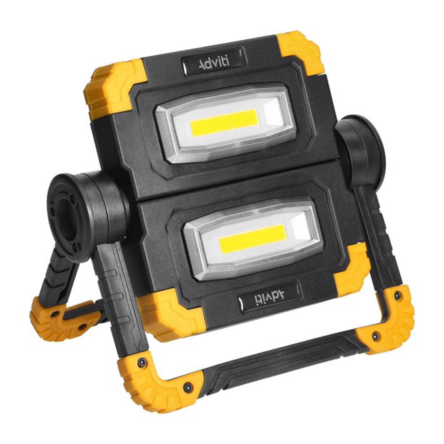Adviti Naświetlacz Geminix LED 2x10W 4000K 1200lm IP44 5000mAh