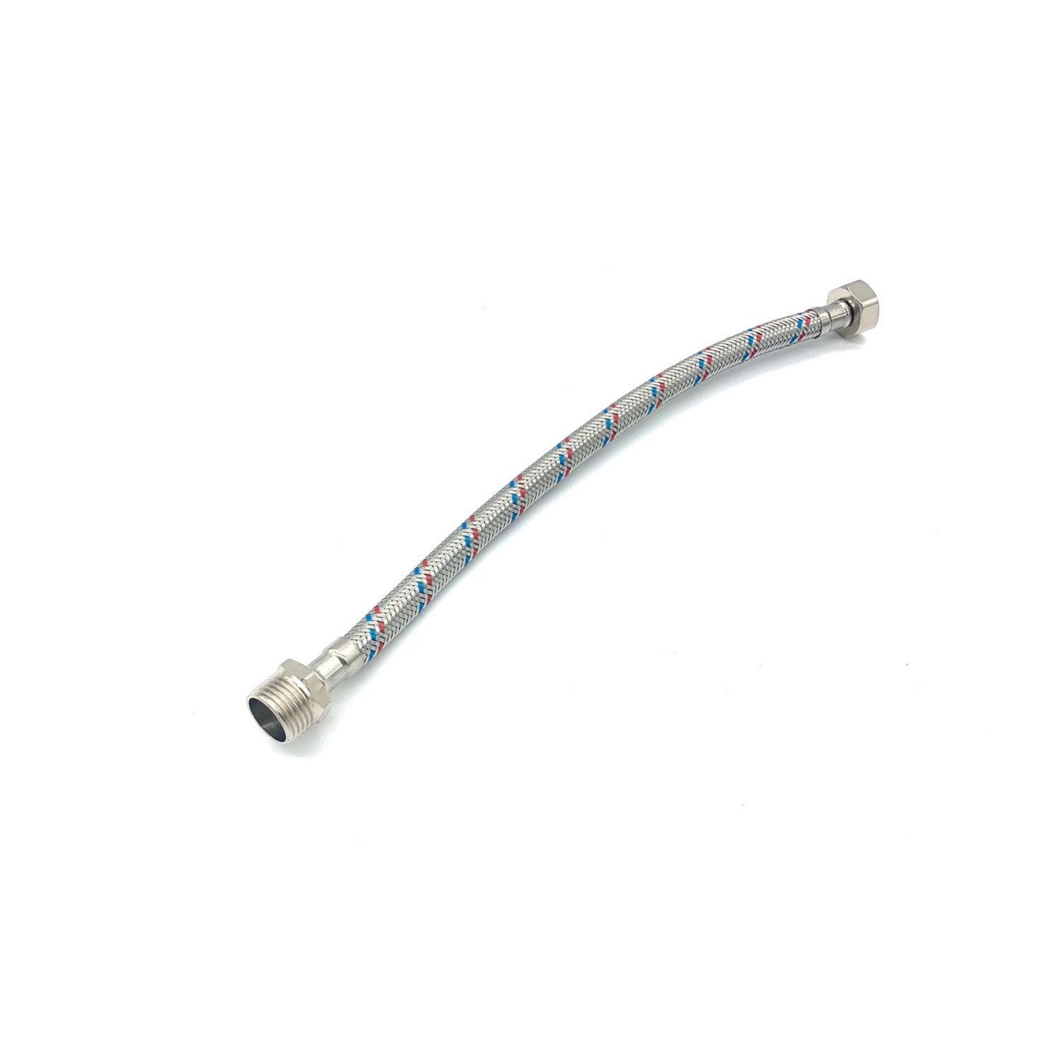 Fluvius Wężyk nierdzewny 1/2x3/8 L30 wz