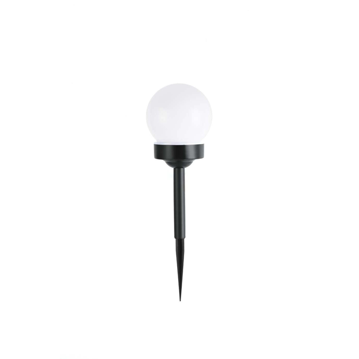 Jumi Kula solarna 1xLED RGB 10 cm IP44 czerń + biel